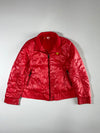 Puma x Scuderia Ferrari | Red Quilted Padded Racing Jacket women’s | (S/M)
