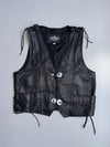 ZSuper Premium Original Leather Vest (S/M)