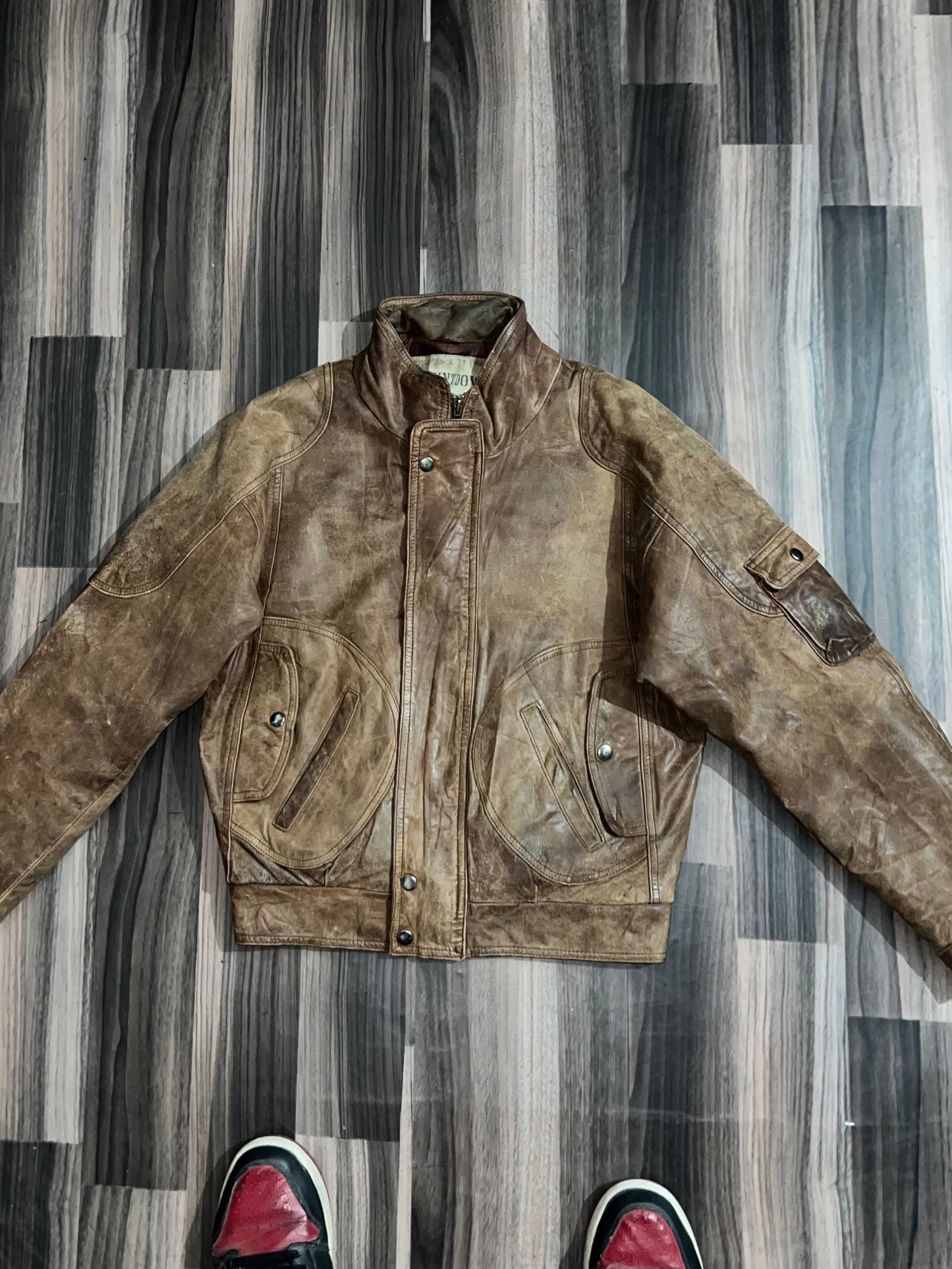 ZPremium Leather Jacket (SMALL)