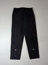 Champion Authentic | Vintage Black Nylon Snap Button Track Pants | (W:32) (L:41)