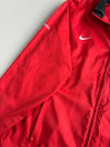 Nike Fit Storm Red Black Windbreaker Track Jacket (L)