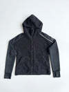 Adidas Sherpa Fleece Hooded Zip-Up Jacket – Black (S)
