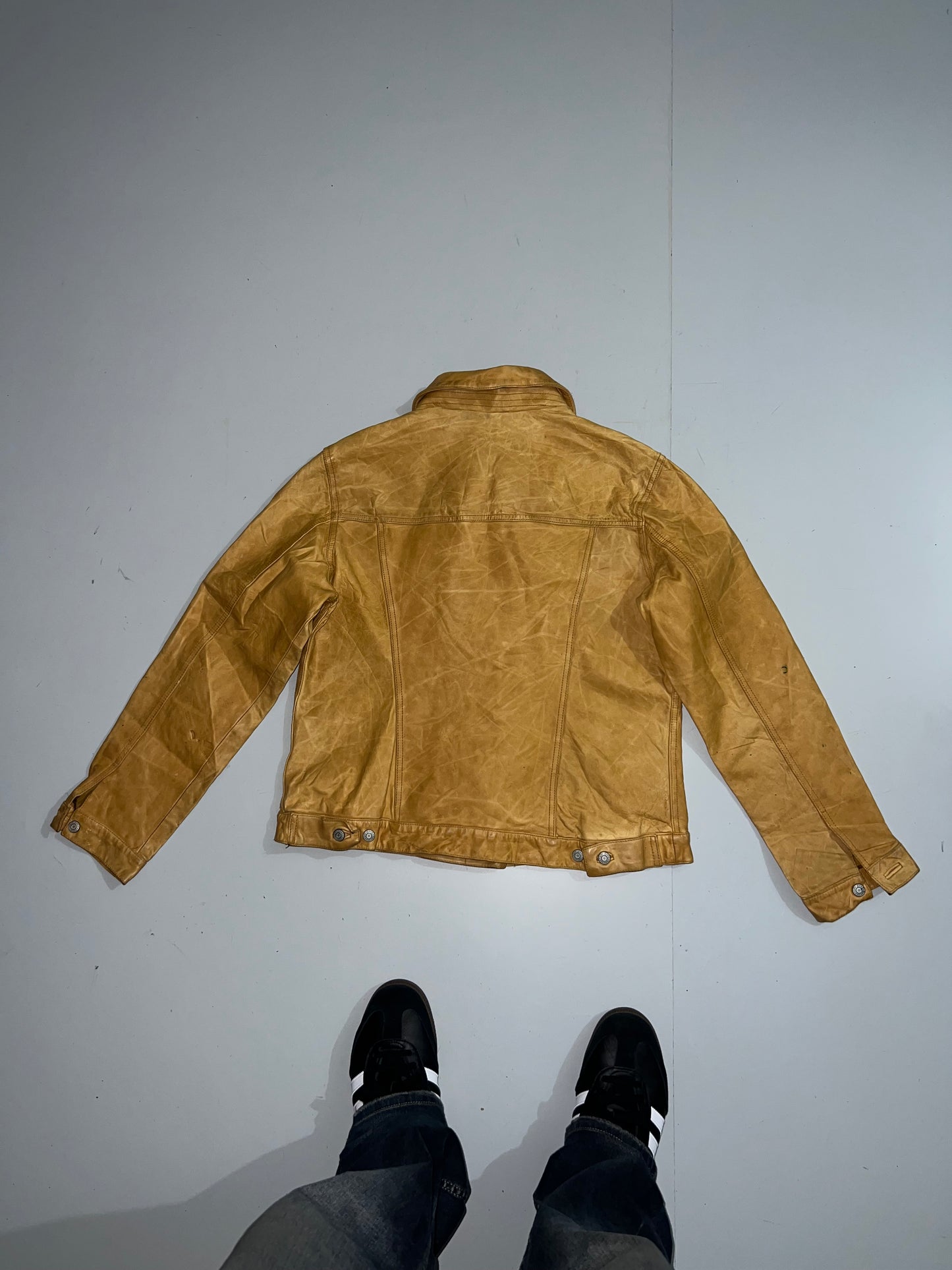 ZGAP Original Leather Jacket (RARE) (S)