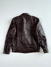 Vintage Brown Leather Jacket (S)