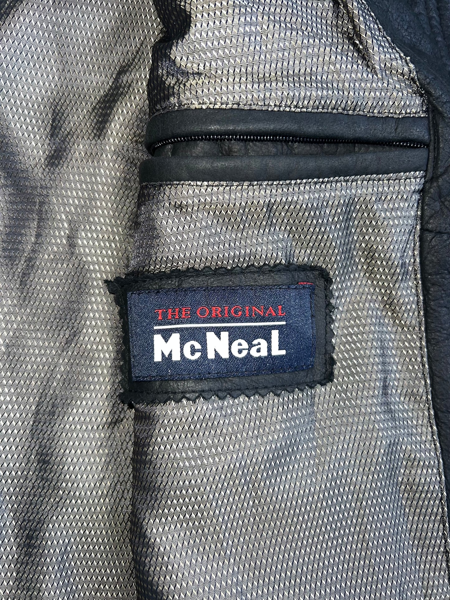 !      MC Neal Premium Original Leather Utility Jacket (L)