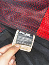 FLM Racing Technology Cordura Softshell Motorcycle Jacket – Black / Grey Padded (L)