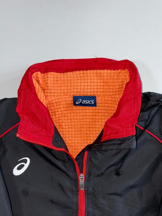 Asics Vintage Japanese Market Windbreaker Track Jacket (L)
