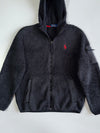 Polo Ralph Lauren Sherpa Fleece Full-Zip Hooded Jacket with QR (XL)