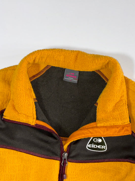 Eider Progressive Outdoor Mustard Fleece Full-Zip Jacket (S)