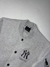 Vintage MLB New York Yankees Grey Bomber Jacket (M/L)