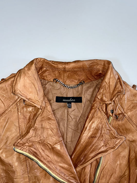 Muubaa Premium Original Leather Jacket (M)