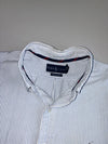 Ralph Lauren | Blue White University Stripe Oxford Shirt (3Xl/4Xl)