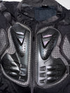 CE Rated Full Body Motocross Armor Jacket Black (S)