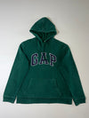 Gap Forest Green Arch Logo Hoodie (L)