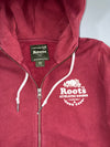 Roots | Athletic Goods Zip Hoodie | Maroon (S)