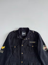 Foreign Exchange Black U.S. Army Patch Field Jacket (L)