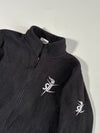 Vintage Russell Black Fleece Zip-Up Jacket Women’s (M)