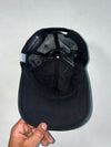Carhartt Black Canvas Mesh-Back Trucker Cap – Minimal Blank Front (Adjustable)