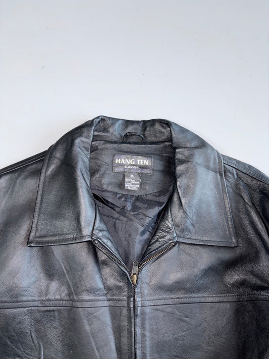 Vintage Hang Ten Premium Leather Jacket (L)