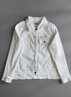 Columbia Sportswear White Denim Trucker Women's Jacket (M)