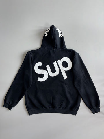 Supreme Box Logo Pullover Hoodie Black (M/L)