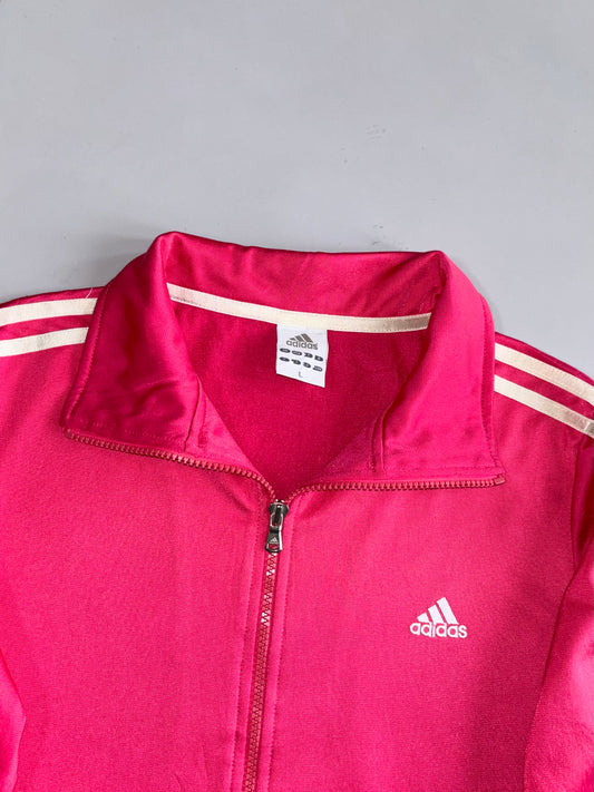 Vintage Adidas Premium 3 Striped Track Jacket (S)