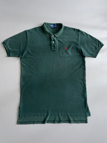 Polo by Ralph Lauren | Green Pique Polo Shirt (2XL)