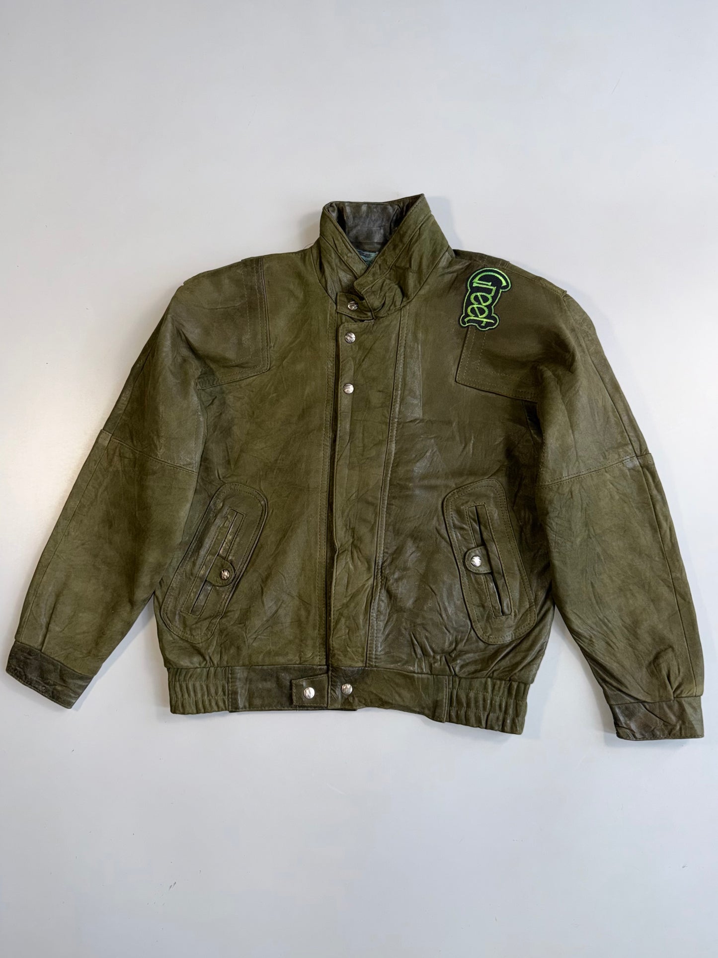 !          Super Premium Original Leather Jacket (L)