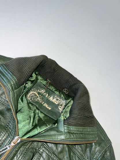 !                                                                                                                                                                                        Bershka Otiginal Leather Jacket (RARE) (XS)