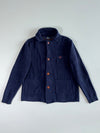Fred Perry Navy Wool Chore Cardigan (M)