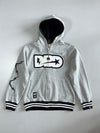 DDD Double Diamond | Grey Lightning Logo Zip Hoodie | (S/M)