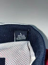 Tommy Hilfiger Water Wind Resistant Flag Patch Navy Red White Colorblock Mesh-Lined Full-Zip Windbreaker Jacket (L/Xl)