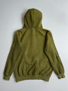 Champion Embroidered Script Logo Hoodie Olive Green (M)