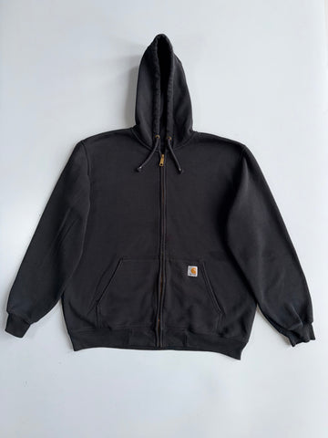 Carhartt Black Zip-Up Hoodie (2XL)