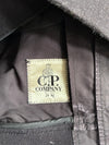 C.P. Company Garment Dyed Washed Black Lens Bomber Jacket(S)