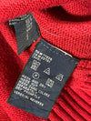 Tommy Hilfiger | Red Classic Crew Neck Knit | (XL)