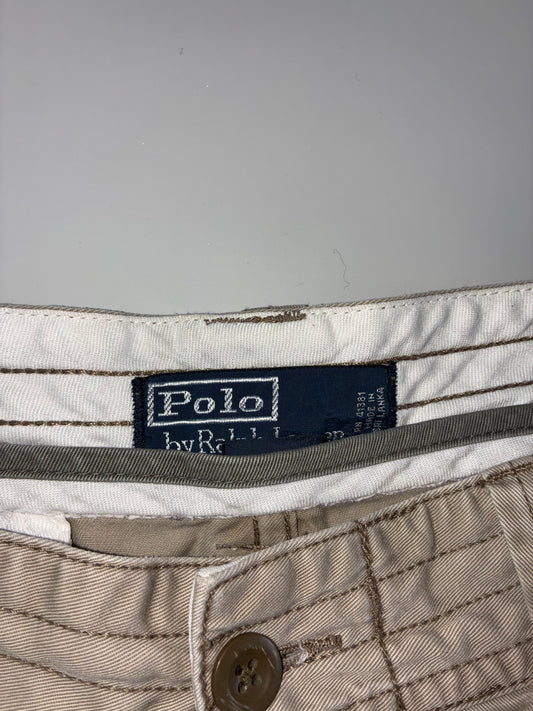 Polo Ralph Lauren Khaki Cargo Shorts (W:35) (L:24)