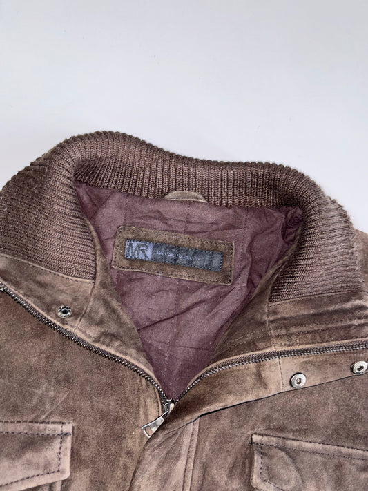 Massimo Reecch Original Pure Sued Leather Jacket (M)