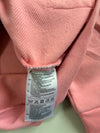 Adidas Pink Big Logo Zip-Up Hoodie (S)