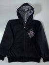 BAPE Rhinestone Logo Zip-Up Hoodie – Black, Size (M)