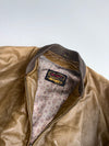 Designer by RPonty Vintage Brown Leather Bomber Jacket(L)