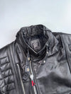 Hein Gericke Black Pure Leather Biker Jacket Multi Pocket (S/M)