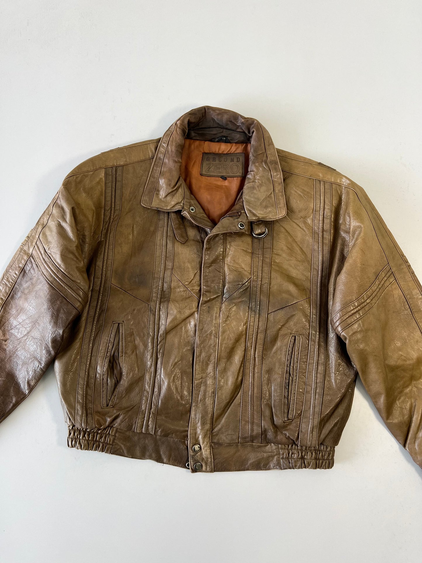 ZSuper Premium Original Leather Jacket (DESIGNER) (RARE) (L/Xl)