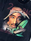 Vintage 2Pac “Out on Bail” Rap Tee Faded Black (XL/2XL)