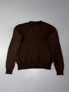 Vintage Polo by Ralph Lauren Dark Brown Crewneck Knit Sweater (XS)