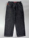 Y2K JNCO Black Wash Carpenter Jeans (W:36) (L:47)