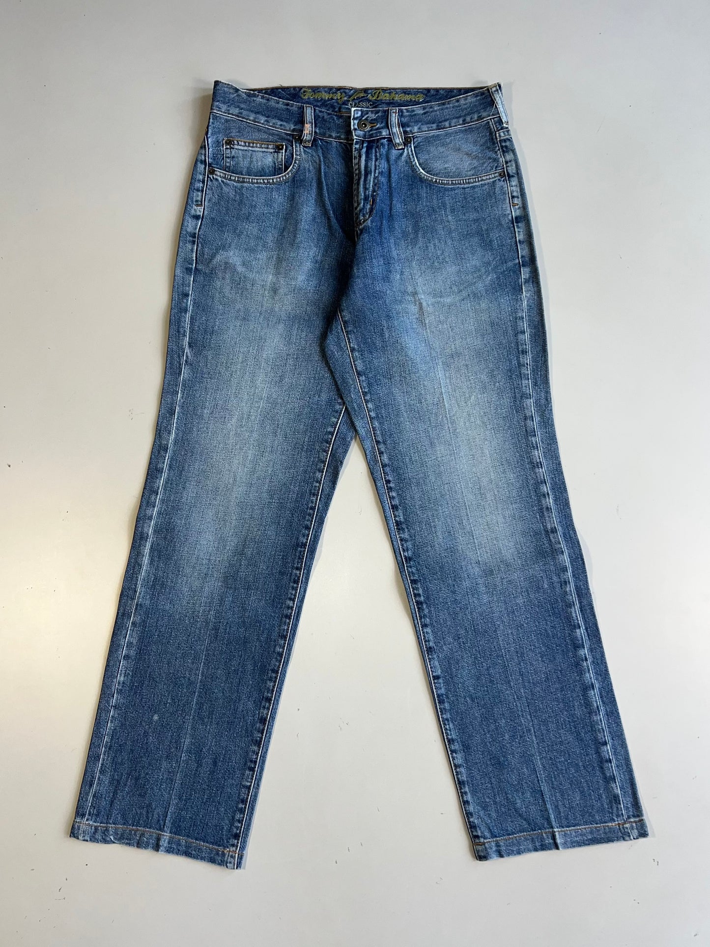 !                Tommy-Bahana Classic Ultra Premium -Baggy Jeans ( W-32,L-40)