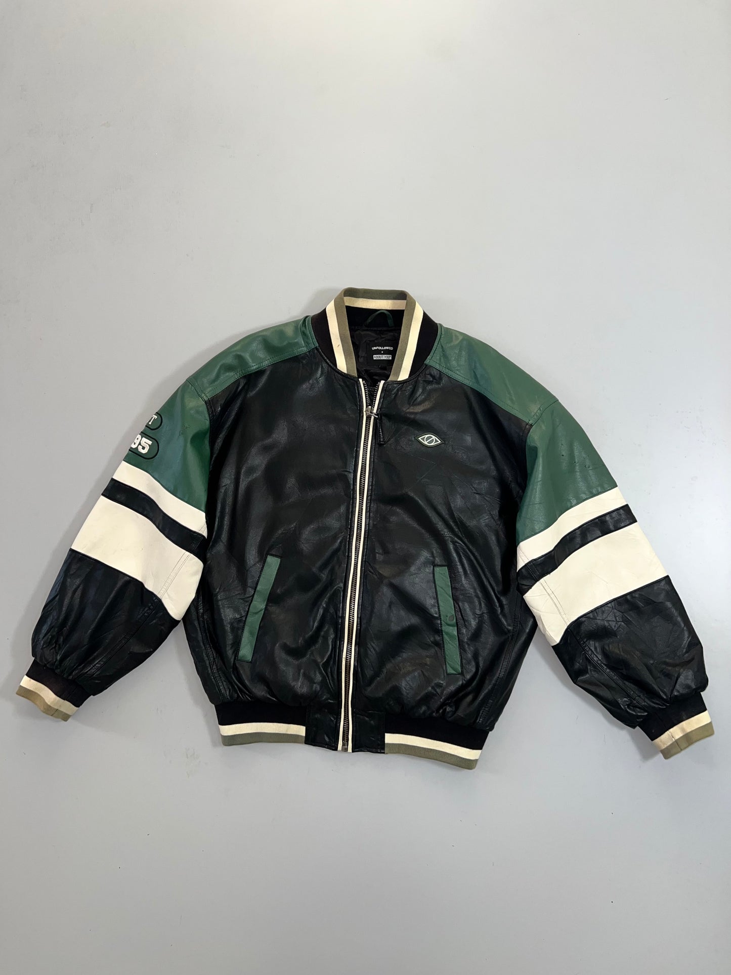 ZSuper Premium Leather Jacket (lil defects) (M/L)