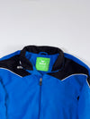 Erima Full-Zip Windbreaker Training Jacket  Royal Blue & Black (M)