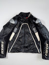 Dainese D72 Armored Leather Motorcycle Racing Jacket (Properly PADDED) (M)
